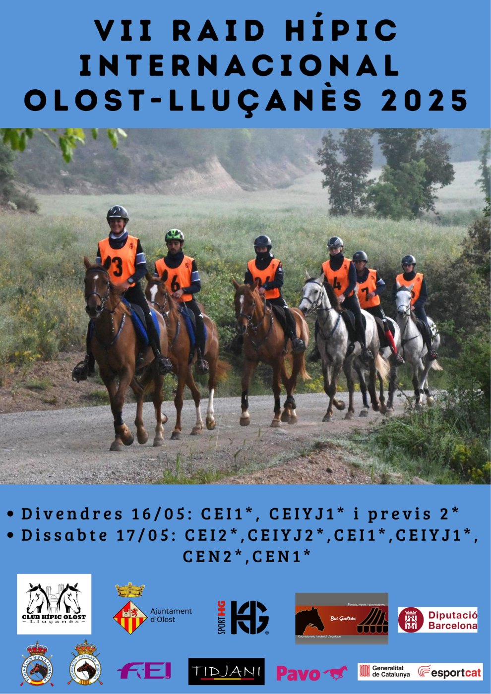 VII Raid hípic Internacional Olost-Lluçanès 2025